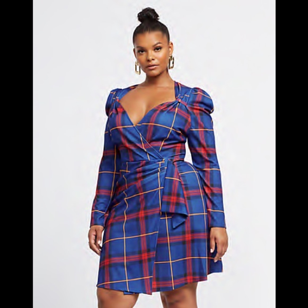 Ftf plaid dress